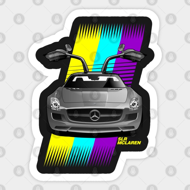 SLR McLaren Sticker by aredie19